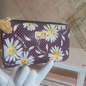 Betsey Johnson Floral Polka Dot Women's Wallet